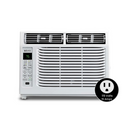 Bevoi BEV06WiNCC 6,000 BTU EasyCool Window Air Conditioner with Remote 115V 15A in White