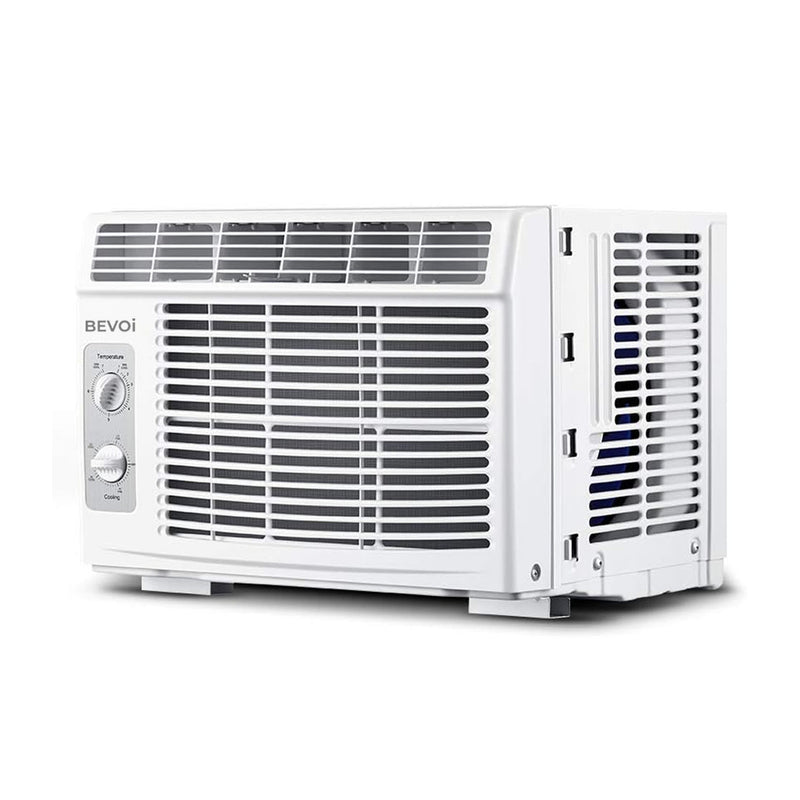 Bevoi BEV05WiNMiD 5,000 BTU Window Air Conditioner with Remote 115V 15A in White
