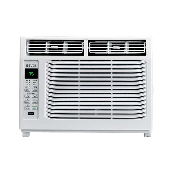 Bevoi BEV06WiNCC 6,000 BTU EasyCool Window Air Conditioner with Remote 115V 15A in White