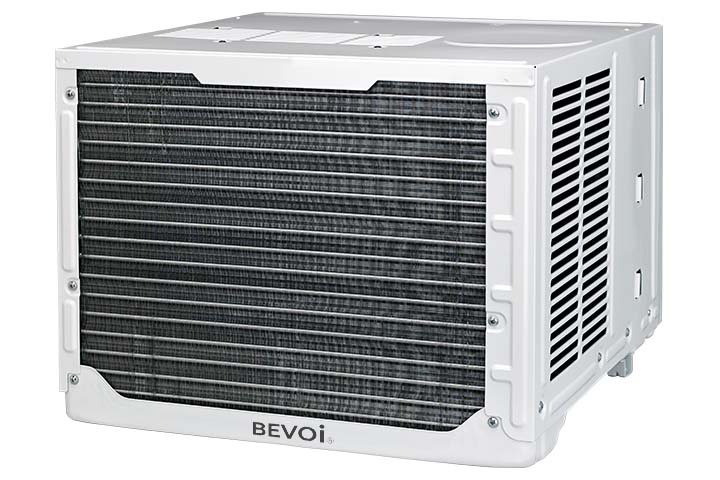 Bevoi BEV08WiNCC 8,000 BTU EasyCool Window Air Conditioner with Remote 115V 15A in White