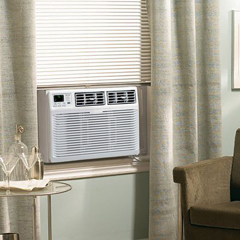 Bevoi BEV08WiNCC 8,000 BTU EasyCool Window Air Conditioner with Remote 115V 15A in White