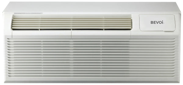 Bevoi BEV09PTAC220 9,000 BTU Packaged Terminal Air Conditioner Heat Pump 220V in White