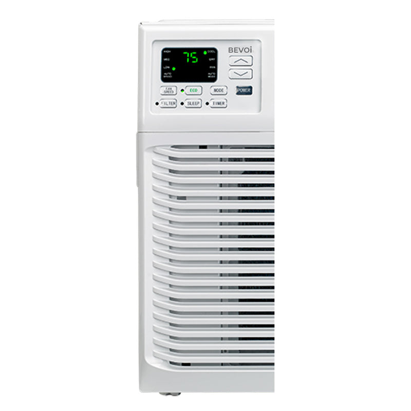 Bevoi BEV10WiNCC 10,000 BTU EasyCool Window Air Conditioner with Remote 115V 15A in White