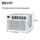 Bevoi BEV10WiNCC 10,000 BTU EasyCool Window Air Conditioner with Remote 115V 15A in White