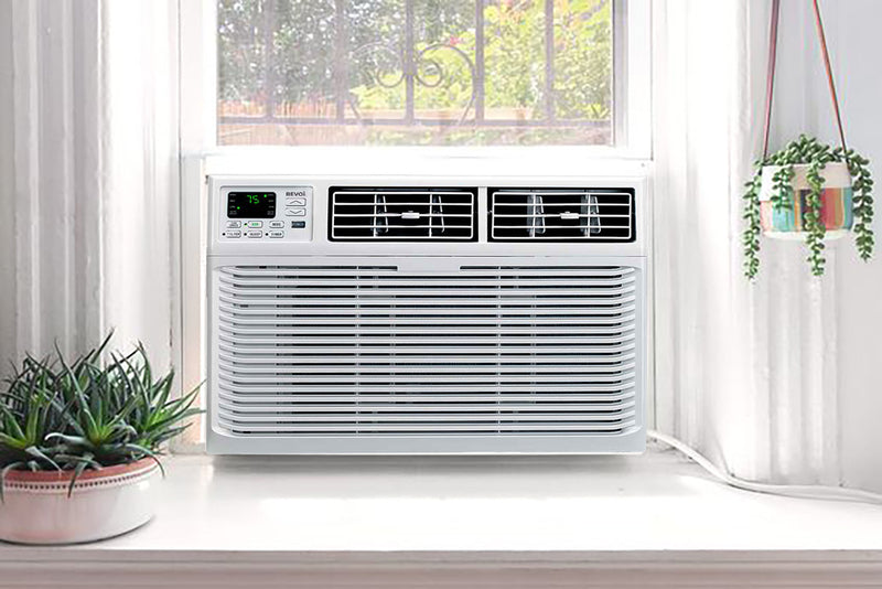 Bevoi BEV10WiNCC 10,000 BTU EasyCool Window Air Conditioner with Remote 115V 15A in White