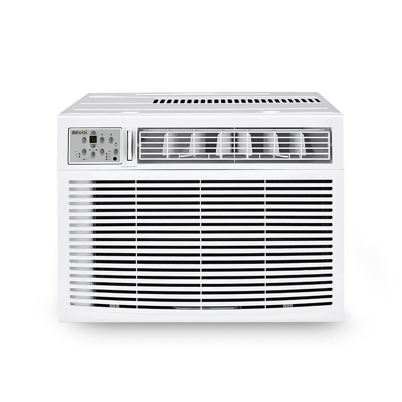 Bevoi BEV15WiNMiD 15,000 BTU EasyCool Window Air Conditioner with Remote 115V 15A in White