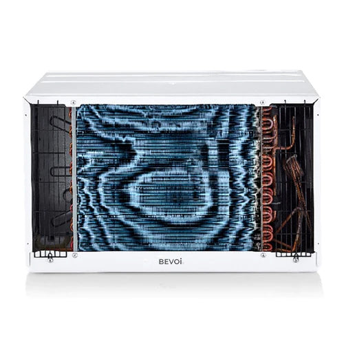 Bevoi BEVTTW122H 12,000 BTU Through The Wall Air Conditioner Heat and Cool 230V 20A in White