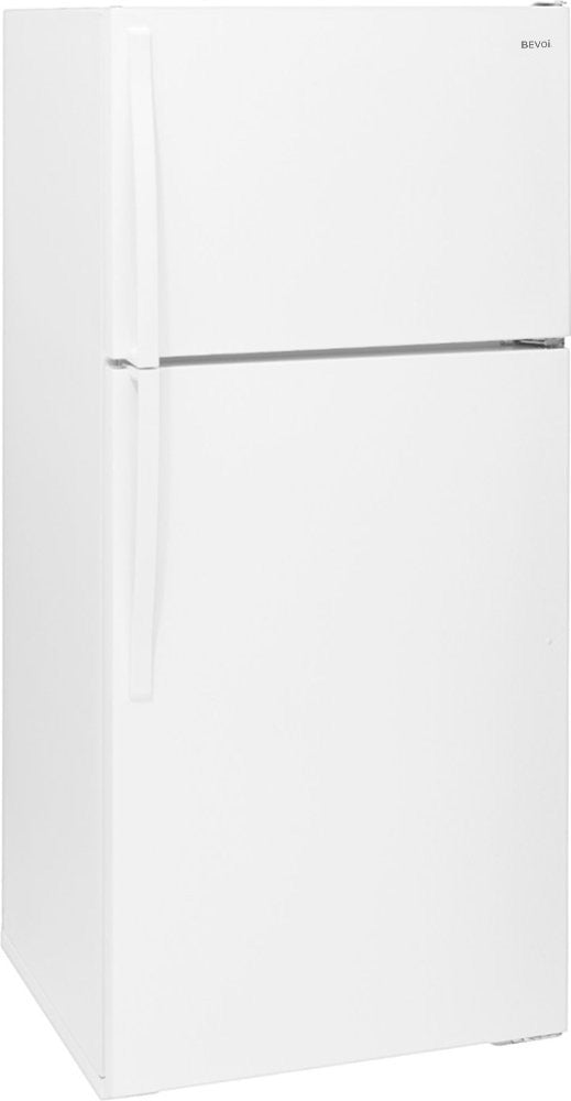 Bevoi BVIREF14W 14.3 cubic Ft. Top-Freezer Refrigerator in White