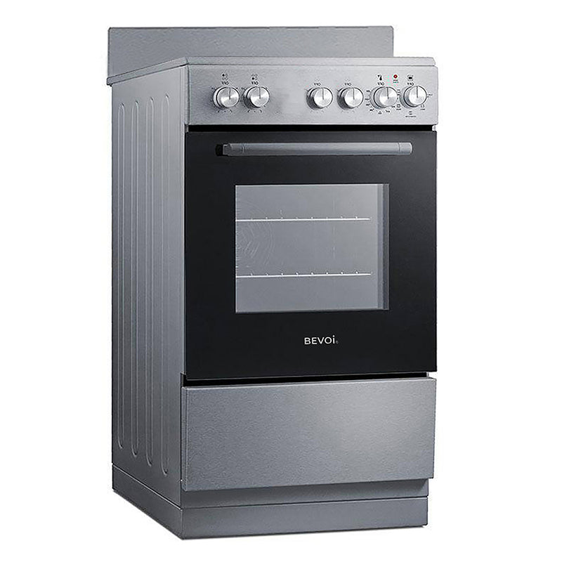 Bevoi LCBEVRG20EEESS 20 inch 4 Element Slide-in Electric Range with Convection in Stainless Steel