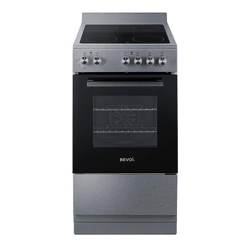 Bevoi LCBEVRG20EEESS 20 inch 4 Element Slide-in Electric Range with Convection in Stainless Steel
