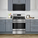Bevoi BSPGG3003SS 30 inch Freestanding Rear Control OPP Gas Range in Stainless Steel