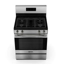 Bevoi BSPGG3003SS 30 inch Freestanding Rear Control OPP Gas Range in Stainless Steel