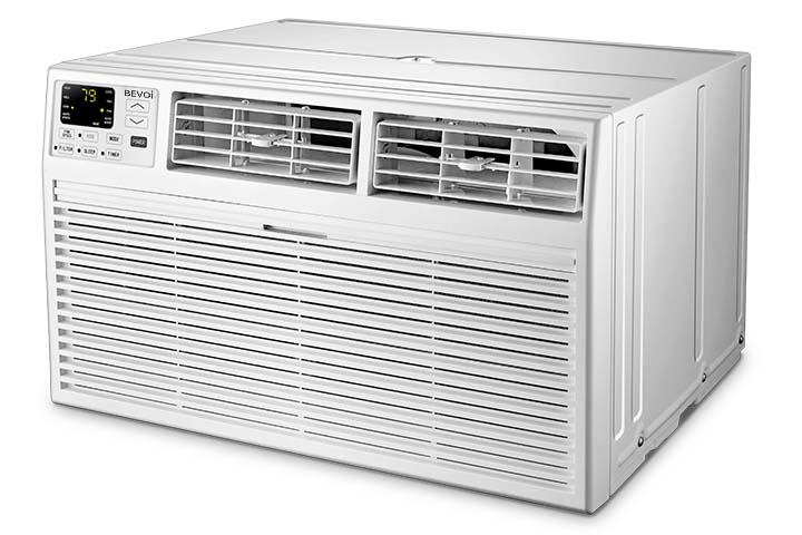 Bevoi TBEVTTW122C 12,000 BTU Through The Wall Air Conditioner Cool Only 220V in White