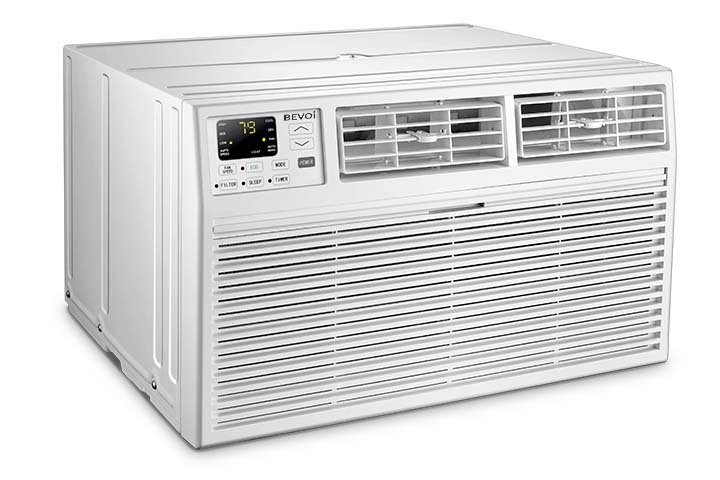 Bevoi TBEVTTW142C 14,000 BTU Through The Wall Air Conditioner Cool Only 220V 15A in White