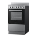 Bevoi TLCBVRE20ES 20 inch 4 Element Slide-in Electric Range n in Stainless Steel