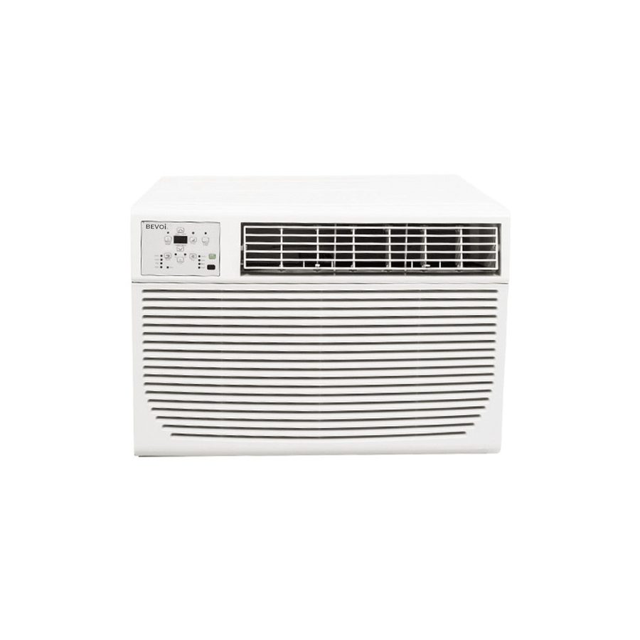 Bevoi BEV08WiNMIDHF 8,000 BTU Window Air Conditioner with Supplemental Heat 115V 15A in White