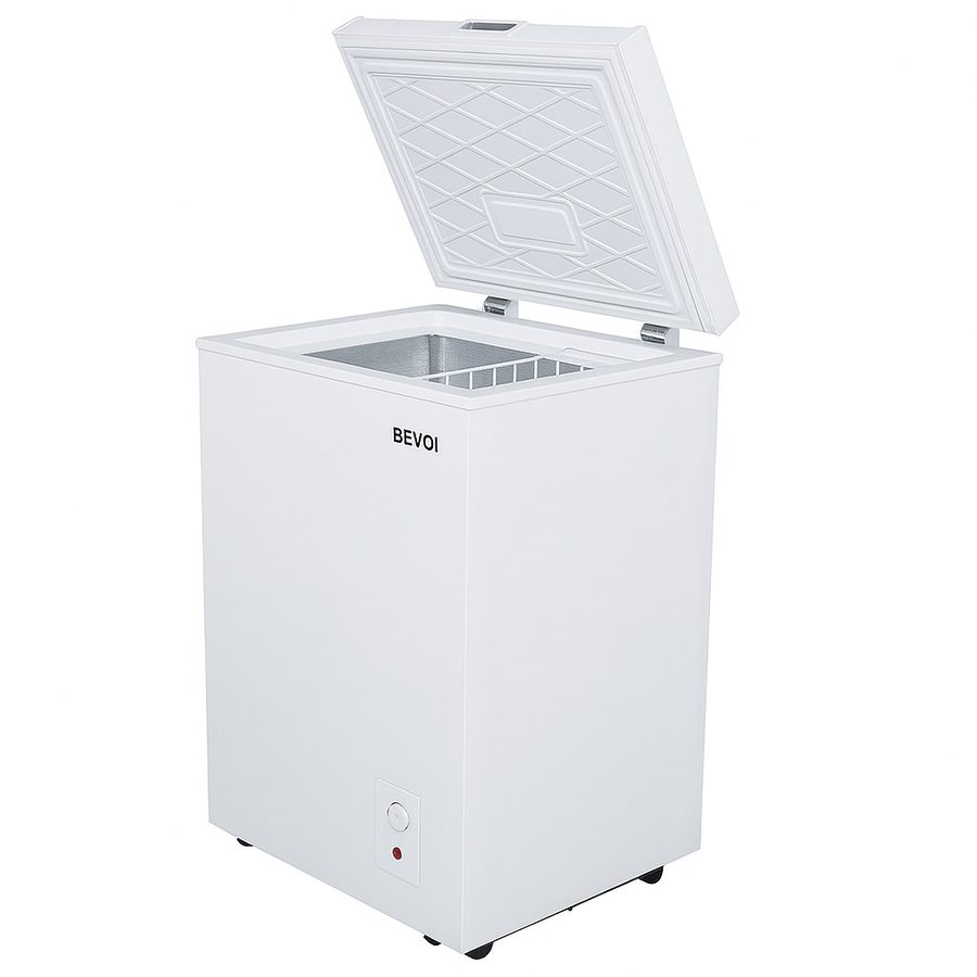 Bevoi BEVFREEZER35VT 3.5 cubic Ft. Freestanding Chest Freezer in White