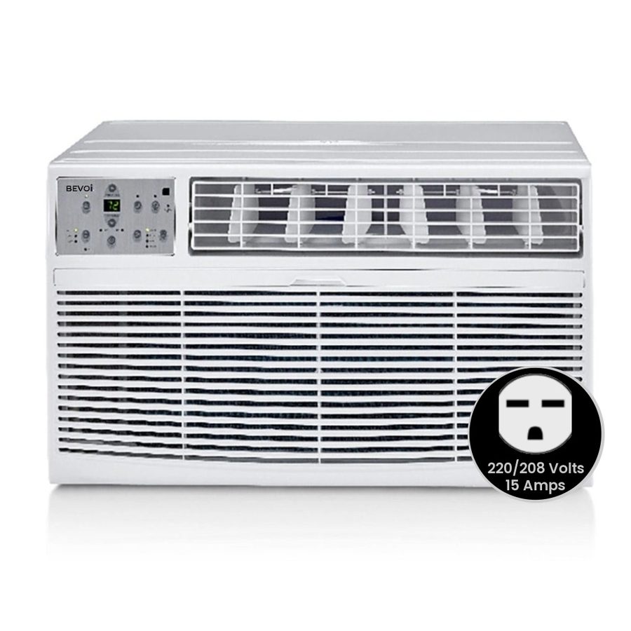 Bevoi BEVTTW142C 14,000 BTU Through The Wall Air Conditioner Cool Only 220V 15A in White