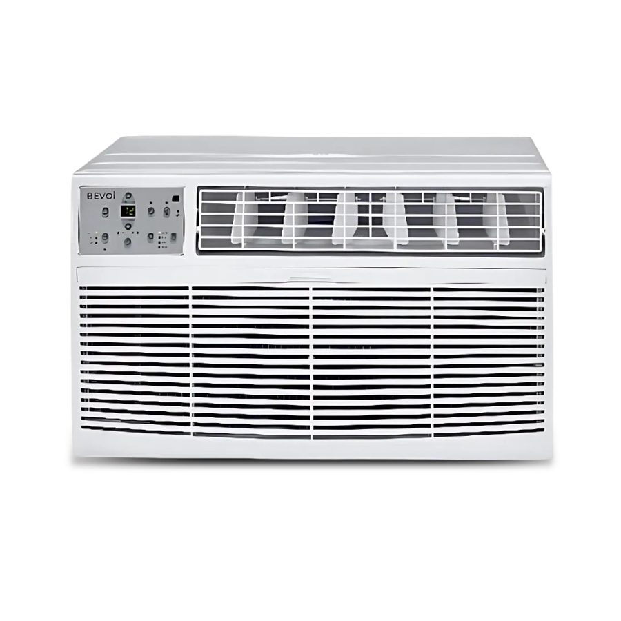 Bevoi BEVTTW81HF 8,000 BTU Through The Wall Air Conditioner Heat and Cool 115V 15A in White