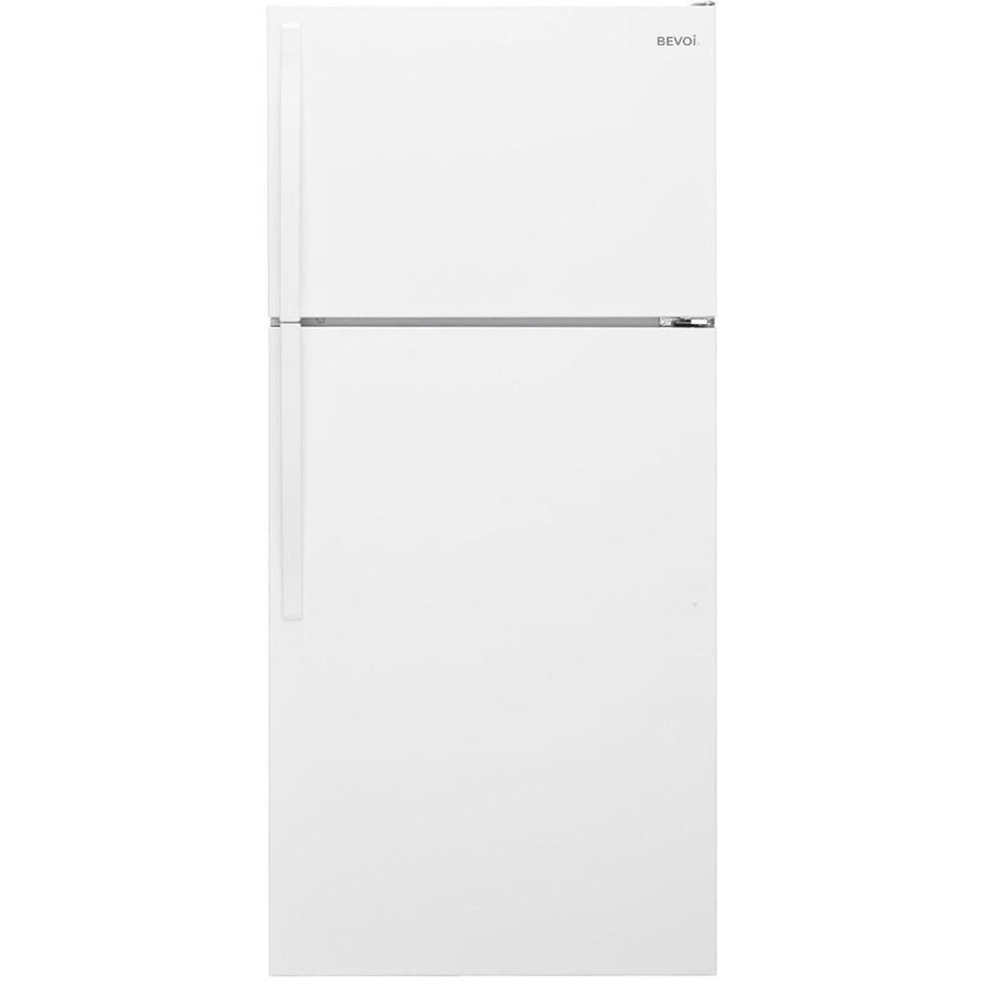 Bevoi BVIREF14W 14.3 cubic Ft. Top-Freezer Refrigerator in White