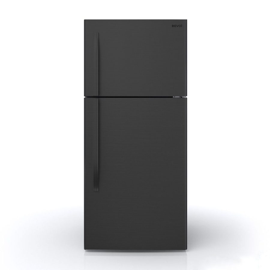 Bevoi BVIREF18B 18 cubic Ft. Top Freezer Refrigerator in Black