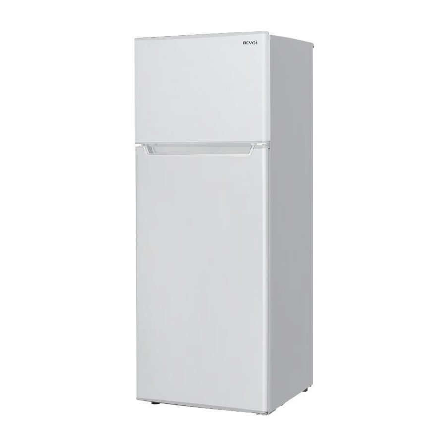 Bevoi BVIREF7W 7.3 cubic Ft. Top Freezer Refrigerator in White