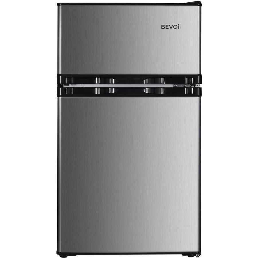 Bevoi CMPB31HSS 3.1 cubic Ft. Compact Top-Freezer Refrigerator in Stainless Steel