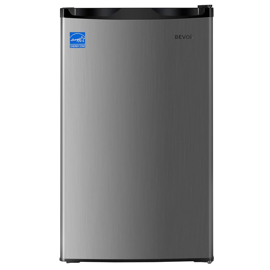 Bevoi CMPB44HSS 4.4 cubic Ft. Compact Top-Freezer Refrigerator in Stainless Steel