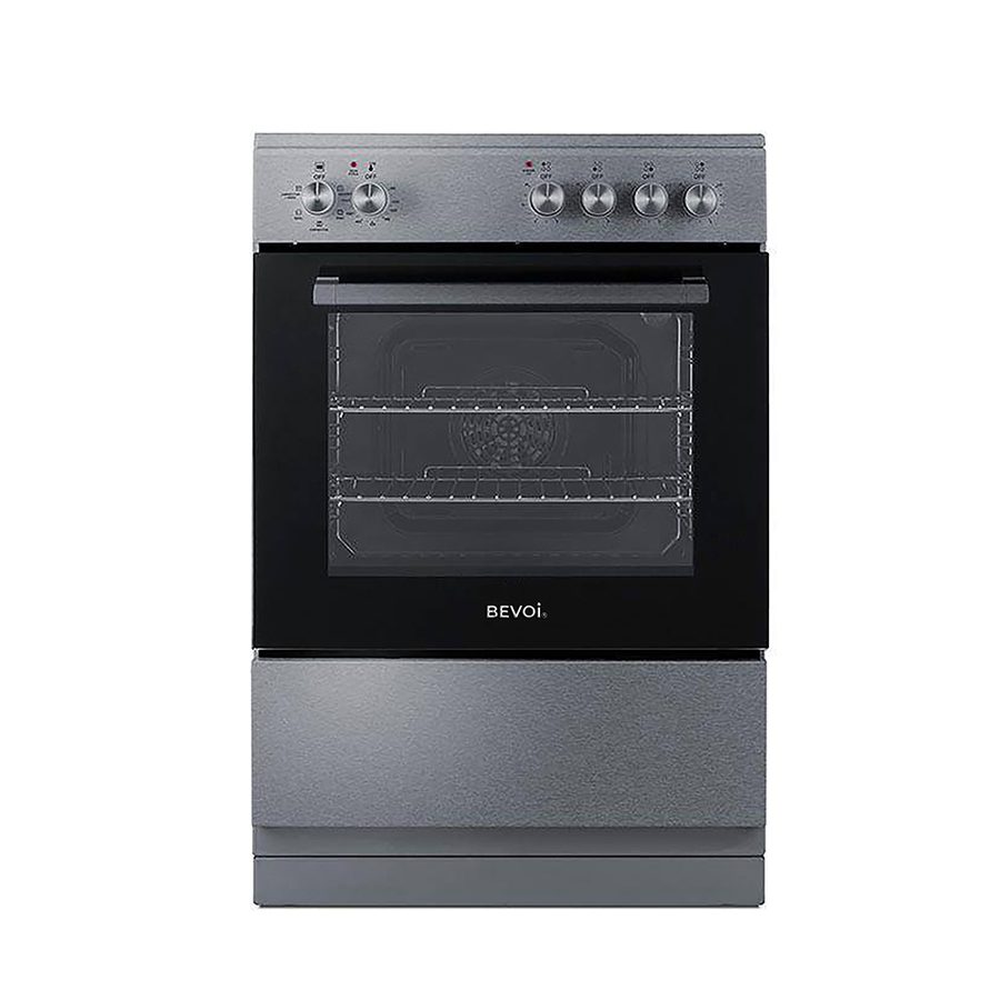 Bevoi LCBEVRG24EEESS 24 inch 4 Element Slide-in Electric Range with Convection in Stainless Steel