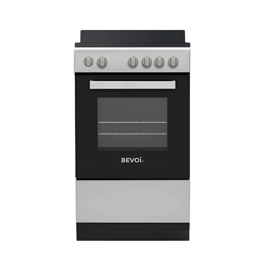 Bevoi STVBBVEE20SS 2.1 cubic Ft. Freestanding Single Oven Electric Range in Stainless Steel