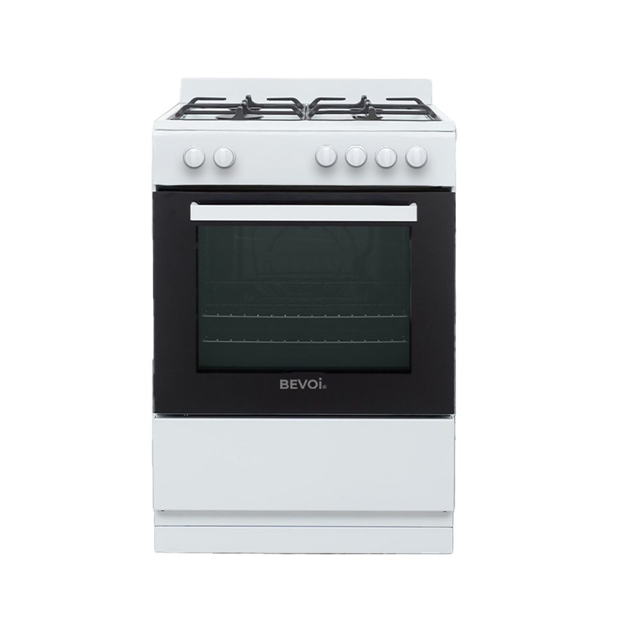 Bevoi STVBBVGG24WW 2.68 cubic Ft. Freestanding Gas Range in White