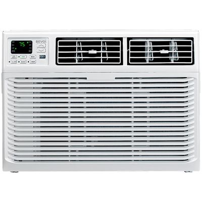 Bevoi BEV12WiNHFMID 12,000 BTU Window Air Conditioner Heat and Cool 220V 20A in White