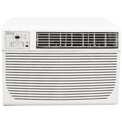Bevoi BEV12WiNMIDHF 12,000 BTU Window Air Conditioner with Supplemental Heat 230V 20A in White