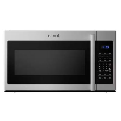 Bevoi BEVMCOTR30CNVCSS 1.7 cubic Ft. Over-the-Range Microwave Oven in Stainless Steel