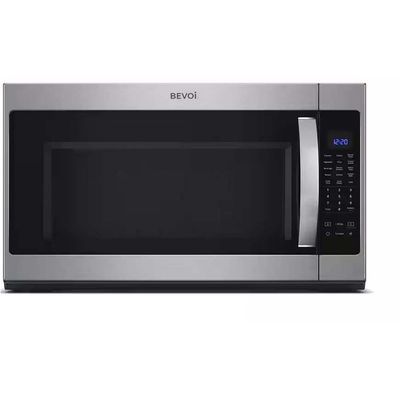 Bevoi BEVMOTR21SS 2.1 cubic Ft. Over-the-Range Microwave Oven in Fingerprint Resistant Stainless Steel