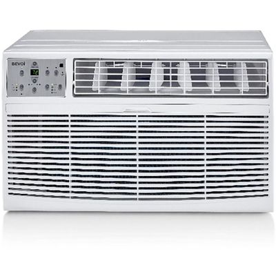 Bevoi BEVTTW142HF 14,000 BTU Through The Wall Air Conditioner Heat and Cool 230V 20A in White