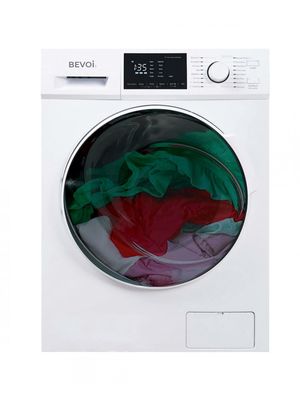 Bevoi BEVWASDRY127WW 2.7 cubic Ft. Freestanding All-In-One Washer & Ventless Dryer in White