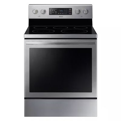 Bevoi BSREE3001SS 30 inch Freestanding Rear Control Electric Range in Stainless Steel