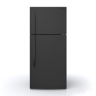 Bevoi BVIREF18B 18 cubic Ft. Top Freezer Refrigerator in Black