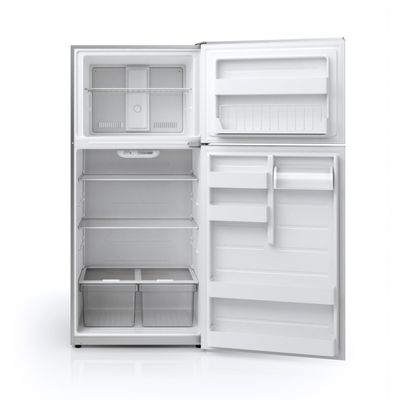 Bevoi BVIREF18SS 18 cubic Ft. Top Freezer Refrigerator in Stainless Steel