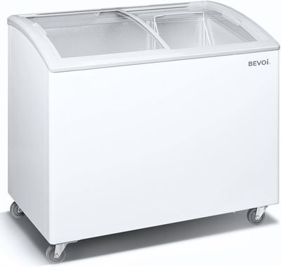 Bevoi CHSTBBE59 5.9 cubic Ft. Showcase Freezer in White