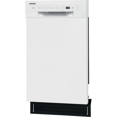 Bevoi DDV18BEVWW 18" Built-In Front Control Standard Built-In Dishwasher in White