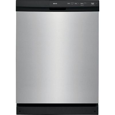 Bevoi DISH24BEESS 24" Built-In Front Control Dishwasher with Stainless Steel Tub in Stainless Steel