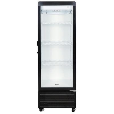 Bevoi DSPREF49BEV 4.9 cubic Ft. Single Door Display Refrigerator in Black