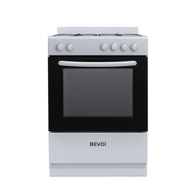 Bevoi LCBEVRG24GGWW 24 inch Freestanding 2.4 cu. ft. Gas Range with Splashback in White