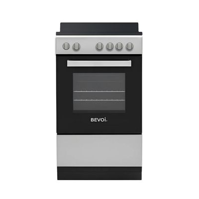 Bevoi STVBBVEE20SS 2.1 cubic Ft. Freestanding Single Oven Electric Range in Stainless Steel