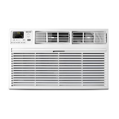 Bevoi TBEVTTW81HF 8,000 BTU Through The Wall Air Conditioner Heat and Cool 115V 15A in White