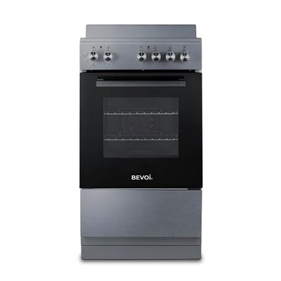 Bevoi TLCBVRE20ES 20 inch 4 Element Slide-in Electric Range with Convection in Stainless Steel